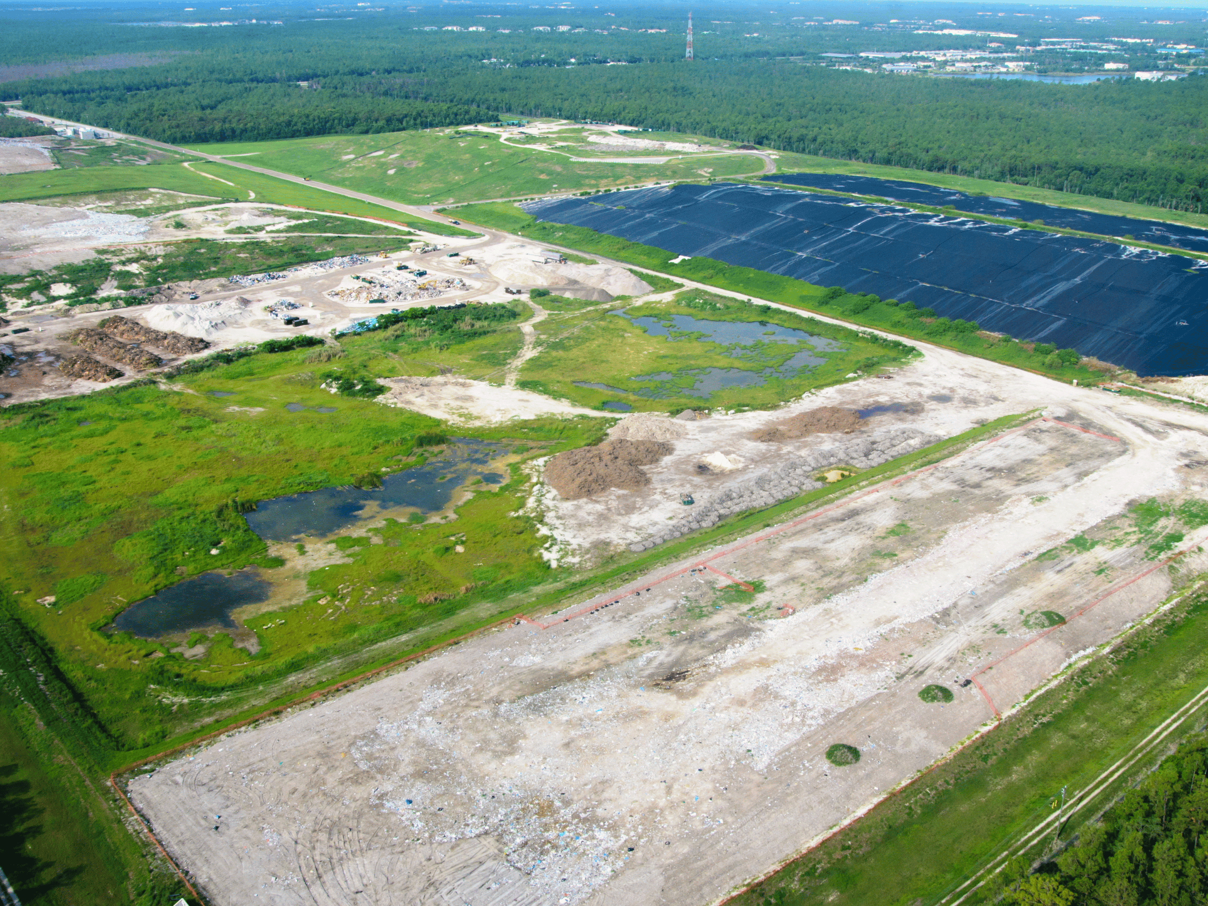 Landfill (1) Municipal facilities including landfills